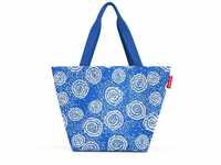reisenthel shopper M batik blue - Geräumige Shopping Bag und edle Handtasche in