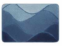 Kleine Wolke Badteppich Fiona, Farbe: Iceblue, Material: 100% Polyacryl,...