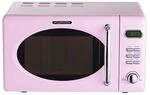 Wolkenstein Retro Stand Mikrowelle WMW720 I 700W Mikrowellenleistung I 20L Garraum I5
