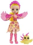 Enchantimals GYJ04 - Falon Phoenix Puppe, Aus Der Royals Kollektion Mit Tierfreundin
