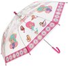 Idena 50048 - Kinderregenschirm für Mädchen, mit zauberhaftem Meerjungfrauenmotiv