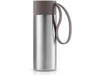 EVA SOLO | To Go Cup 0,35l Taupe | Doppelwandige Vakuum Thermoflasche | Taupe
