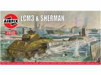 LCM3 & Sherman Landungsboot und Sherman-Panzer, Modellbausatz
