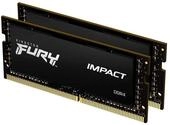 Kingston FURY Impact KF432S20IBK2/64 GB Laptop-Speicherset, 32 GB (2 x 32 GB),...
