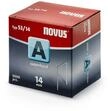 Novus Feindrahtklammern 14 mm "superhart", Sparverpackung mit 5000...