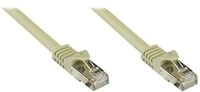 Good Connections RJ45 Ethernet LAN Patchkabel mit Cat. 7 Rohkabel und Rastnasenschutz
