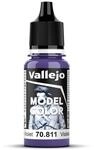AV Acrylicos Vallejo: Farbe Vallejo Model Color 70811 Blue Violet (17ml)