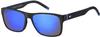 Tommy Hilfiger Unisex Th 1718/s Sunglasses, 0VK/Z0 MTBLK Blue, 56