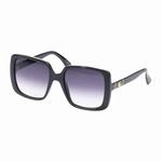 GUCCI Womens GG0632S Sunglasses, Black-Black-Grey, 56