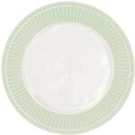GreenGate Teller - Plate - Alice Pale Green 20,5 cm