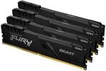Kingston FURY Beast 64GB (4x16GB) 3600MHz DDR4 CL18 Desktop Speicher Kit mit 4