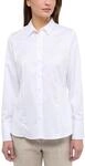 ETERNA Regular Bluse Langarm Hemdkragen Blickdicht wei&szlig;