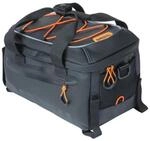 Basil Miles Tarpaulin Trunkbag - 7L - Wasserdicht - Schwarz Orange