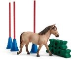 SCHLEICH 42483 Pony Slalom, ab 3 Jahren, Farm World - Spielset, 12 Teile