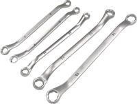 KUNZER 7SLS05 Spezialschl&uuml;sselsatz - 5-teiliges Doppelringschl&uuml;ssel-Set 6-15 mm in