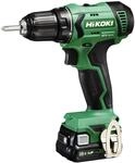 HiKOKI DS12DA Akku-Bohrschrauber, 12V Li-ion Brushless, 38 Nm Peak | Inklusive 2x 2,5