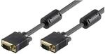 goobay 50135 VGA auf VGA Kabel 2m / Monitorkabel/Full HD SVGA Bildschirmkabel/VGA