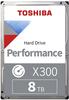 Toshiba X300 8TB High Performance Internal Hard Drive 3.5’’ SATA. 7200rpm, 256mb