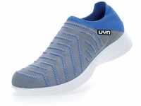 UYN Herren 3D Ribs Sneaker, Grey/Blue, 45 EU