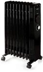 DOMO DO7327R &Ouml;lradiator - 2000 W - 9 Hitzelemente - 3 Einstellungen - Einstellbares