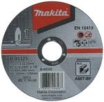 Makita B-45325 Trennscheibe Aluminium 115 x 1,0 mm, 1 St&uuml;ck, d&uuml;nn, f&uuml;r bspw.