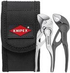 KNIPEX Mini-Zangenset XS, 00 20 72 V04 XS | 1 x 87 00 100, 1 x 86 04 100 150 mm
