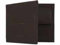 Strellson coleman 2.0 billfold h6 Herren Geldbörse , Dark Brown , 10,5X7,5X1,5