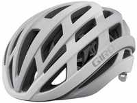 Giro Bike Unisex – Erwachsene Helios Spherical Helme, Mattweiß/Silber Fade, M