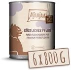 MjAMjAM - Premium Nassfutter f&uuml;r Katzen - purer Fleischgenuss - k&ouml;stliches Pferd