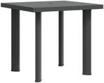 vidaXL Gartentisch Witterungsbest&auml;ndig Balkontisch Terrassentisch Esstisch...