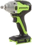 Greenworks GD24IW400 Akku Schlagschrauber mit b&uuml;rstenlosem Motor, 0-2800 U/min,