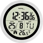 Technoline WT 3005 Funk-Baduhr mit DCF77 Funkuhr | Temperaturanzeige | Datum &