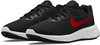 Nike Herren Revolution 6 Road Running Shoe, Black/University Red-Anthracite, 38.5 EU