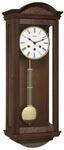 Hermle Pendelwanduhr in Wurzelholzoptik 71001-030341, 4/4 Westminster, Braun, 66cm x