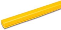 HERMA 7361 Buchschutzfolie nicht klebend transparent gelb, 2 m x 40 cm, rei&szlig;- &