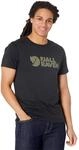 Fjallraven Herren Logo T-shirt M T Shirt, Schwarz, L EU