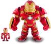 Jada Toys Marvel Figur Hulkbuster & Ironman, Helm zum Öffnen und Schließen,