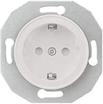 Schneider Electric runde Schuko-Steckdose, 1-Fach, WDE011103 | Mit...