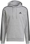 Adidas Herren Essentials Fleece 3-Stripes Hoodie Kapuzensweatshirt