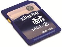 Kingston Speicherkarte SD4/4GB SDHC Klasse 4-4GB