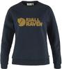 Fjallraven 84143 Logo Sweater W Sweatshirt Womens Dark Navy S
