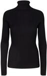 SOYACONCEPT Women's SC-Nessie 26 Damen Strick Pullover Sweater, 9999 Black, L