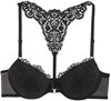 Lascana Damen Push-up-BH mit Spitze, Vorderverschluss | mit Spitze,...
