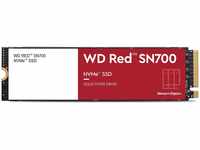WD Red SN700 NVMe SSD 500 GB (SSD für NAS-Geräte, 24/7‐NAS‐Workloads,
