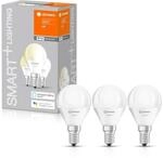 Ledvance Smarte LED-Lampe mit WiFi Technologie, Sockel E14, Dimmbar, Warmwei&szlig;...