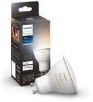 Philips Hue GU10-Spot | White Ambiance Licht, Smarte LED, 350 lm, 5 W, Dimmbar,
