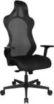 TOPSTAR Sitness RS Sport B&uuml;rodrehstuhl, Gamingstuhl, Stoff, schwarz