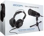 Zoom ZDM-1 Podcast-Mikrofon, dynamisches Podcast-Mikrofon, hochwertige Kopfh&ouml;rer,