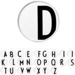 Design Letters Buchstaben Teller Wei&szlig; (A-Z) | Weihnachtsdeko, Weihnachtsgeschenke