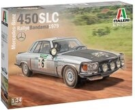 Italeri IT3632 3632S 1:24 Mercedes 450 SLC Rally d Bandama'79, Modellbau, Bausatz,